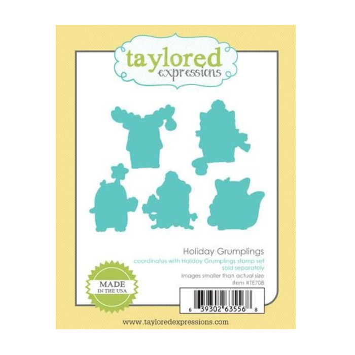 Taylored Expressions Holiday Grumplings Die