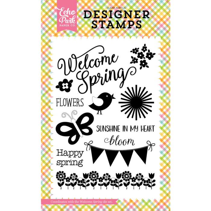 Echo Park - Welcome Spring Stamp Set