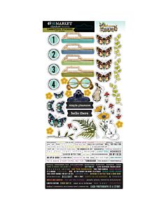 49 And Market Cardstock Stickers-Curiosities In Willow Grove