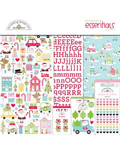 Doodlebug Essentials Kit, Candy Cane Lane