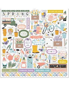 Echo Park It's Spring Time Element Sticker