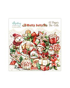 Mintay Papers Paper Die Cuts, Holly Jolly (60pc)