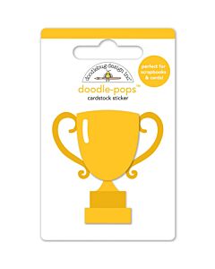 Doodlebug Doodle-Pops 3D Stickers - Trophy