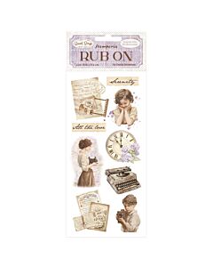 Stamperia Rub-on, Quiet Days - Vintage Treasures