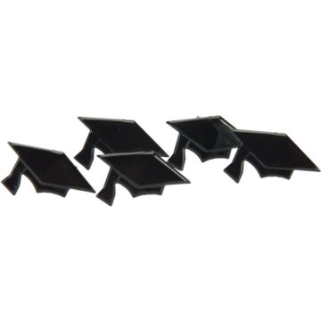 Eyelet Outlet Shape Brads 12/Pkg Graduation Hats