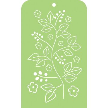 Kaisercraft Mini Designer Templates 3.5"X5.75" Leaves