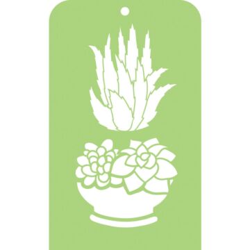 Kaisercraft Mini Designer Templates 3.5"X5.75" Succulents