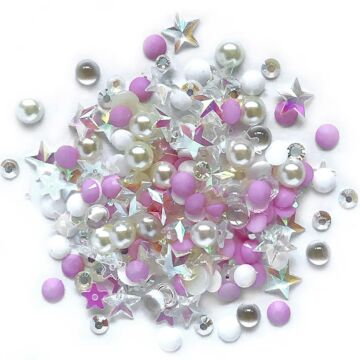 Buttons Galore - Sparkletz Embellishment Pack 10g - Barefoot Beach