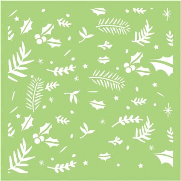 Kaisercraft Designer Template 6"X6" Festive Foliage