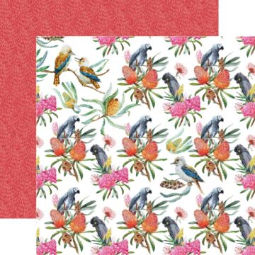 Kaisercraft – Native Breeze Double-Sided Cardstock 12" x 12" – Native Flock