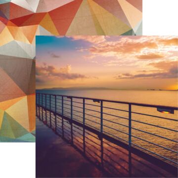 Wanderlust Double-Sided Cardstock 12"X12" By Water