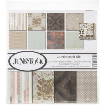 Reminisce Collection Kit 12"X12" Junkstock