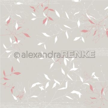 Alexandra Renke Calm Spring Design Paper 12"X12" Spring Birds On Branches