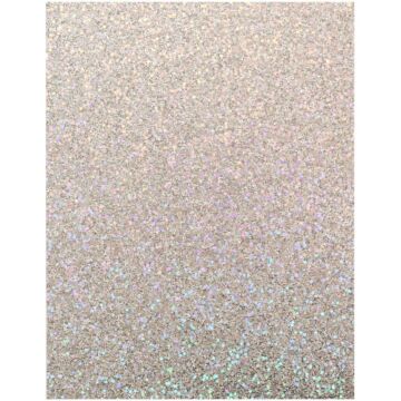 American Crafts Chunky Glitter Specialty Paper 8.5"X11" Stars