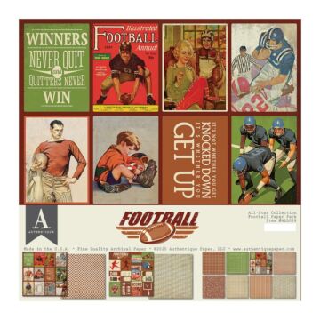 Authentique All-Star Paper Pack Football