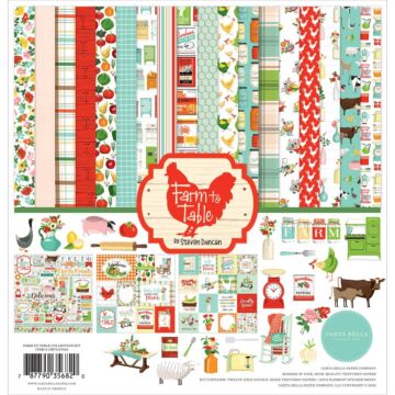Carta Bella Collection Kit 12"X12" Farm To Table