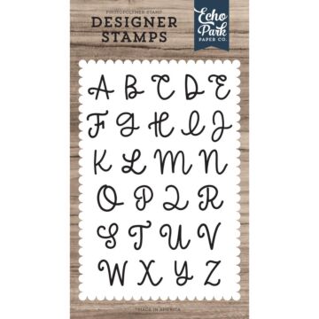 Echo Park Alphabet Stamps Sadie Uppercase