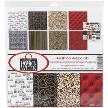 Reminisce Collection Kit 12"X12" Fashion Week