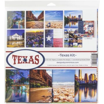 Reminisce Collection Kit 12"X12" Texas