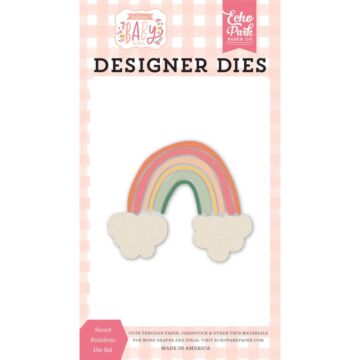 Echo Park Dies Sweet Rainbow, Welcome Baby Girl