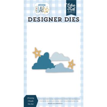 Echo Park Dies Dreamy Clouds, Welcome Baby Boy