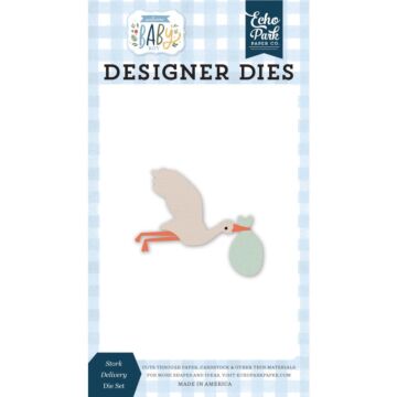 Echo Park Dies Stork Delivery, Welcome Baby Boy