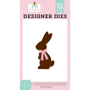 Echo Park Dies Tasty Chocolate Bunny, Welcome Easter