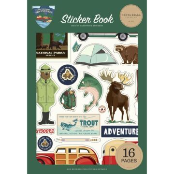 Carta Bella Sticker Book Outdoor Adventures