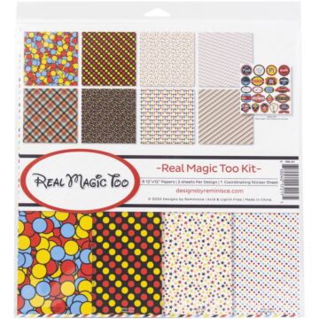 Reminisce Collection Kit 12"X12" Real Magic Too