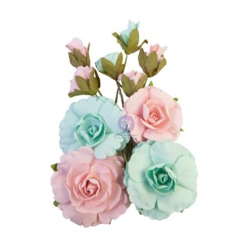 Prima Marketing Mulberry Paper Flowers Forever/Magic Love
