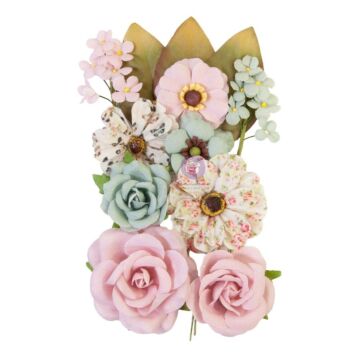 Prima Marketing Mulberry Paper Flowers Forever Us/My Sweet