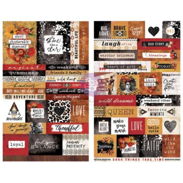 Prima - Diamond Stickers 2/Sheets