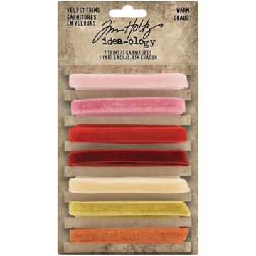 Idea-Ology Velvet Trims 7/Pkg Warm
