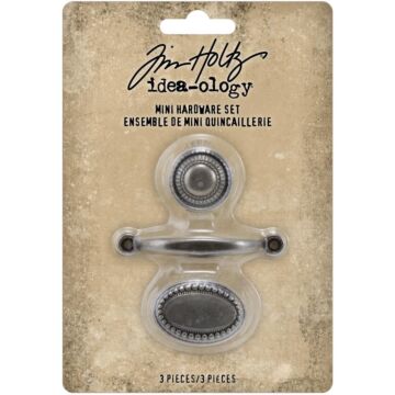 Idea-Ology Mini Metal Hardware Pulls 3/Pkg