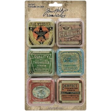Idea-Ology Tin Tops 6/Pkg