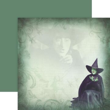 Paper House Wizard Of Oz Double-Sided Paper 12"X12" The Wicked Witch