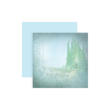 Paper House Wizard Of Oz Double-Sided Paper 12"X12" Emerald City