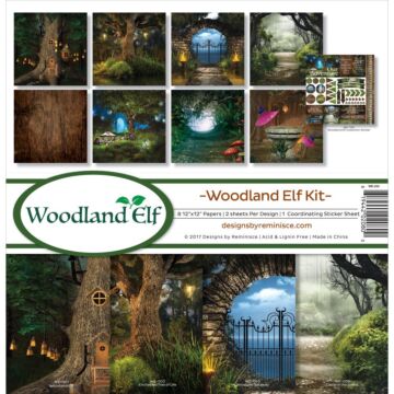 Reminisce Collection Kit 12"X12" Woodland Elf