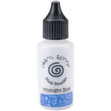 Creative Expressions Cosmic Shimmer Pixie Powder 30ml Midnight Blue