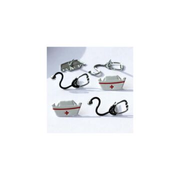 Eyelet Outlet Shape Brads 12/Pkg Nurse
