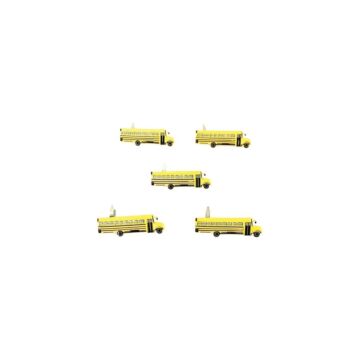 Eyelet Outlet Shape Brads 12/Pkg School Bus