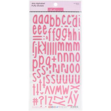 Bella Besties Aria Alpha Puffy Stickers Punch