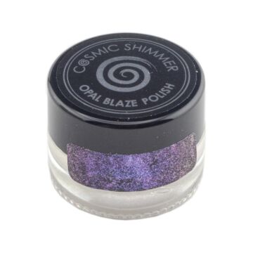 Cosmic Shimmer Opal Blaze Polish 7g Sapphire Grape