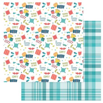 PhotoPlay - We Can Just Stay Home Double-Sided Cardstock 12"X12" PJ's All Day