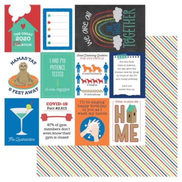 PhotoPlay - The New Normal Double-Sided Cardstock 12"X12" Quarantini