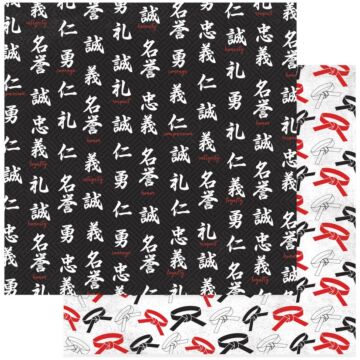 ColorPlay - Martial Arts Double-Sided Cardstock 12"X12" Respect