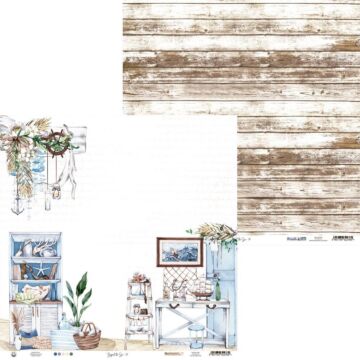 P13 - Beyond The Sea Double-Sided Cardstock 12"X12" #03
