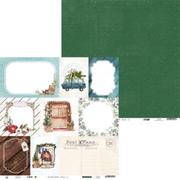 P13 - The Four Seasons-Winter Double-Sided Cardstock 12"X12" #05