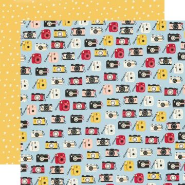 Say Cheese Main Street Double-Sided Cardstock 12"X12" Full Of Smiles