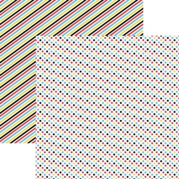 Reminisce Real Magic Too Double-Sided Cardstock 12"X12" Polka Dot 2
